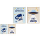 TABLEAU ENFANTS ESPACE 60X80CM SET 2