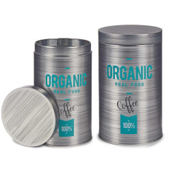 BARATTOLO LATTA ROTONDO CAFFE BIOLOGICO