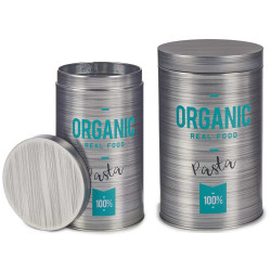 POT FERBLANC ROND ORGANIC PATES
