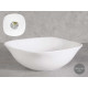 SQUARE BOWL OPAL  15,5X15,5CM