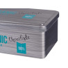 RECTANGULAR TIN CHOCOLATE ORGANIC CAN 