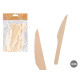 SET 24 WOODEN KNIVES
