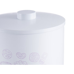 POT FERBLANC ROND BLANC COOKIES