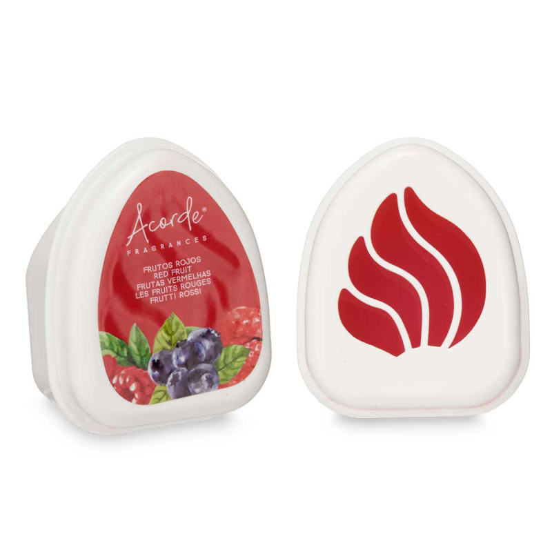 SET 4 MINI AIR-FRESHENERS RED FRUITS