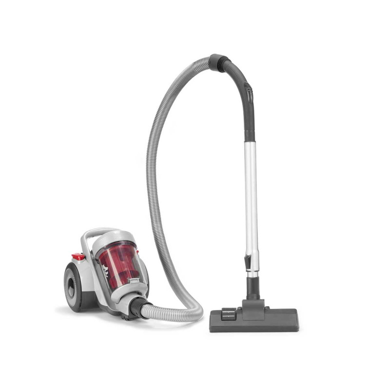 ASPIRATORE TURBO RUOTE GRIGIO ROSSO 900W