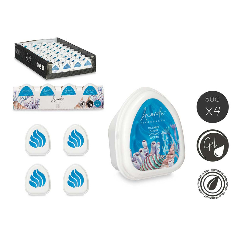 SET 4 MINI DÉSODORISANTS OCEAN