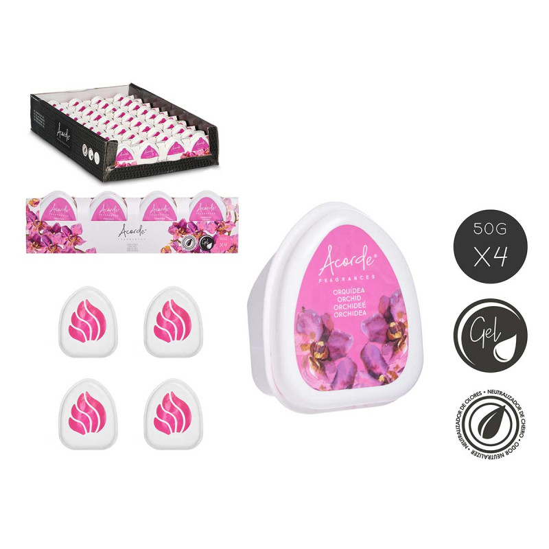 SET 4 PROFUMO PER AMBIENTI MINI ORCHIDEA