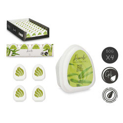 SET 4 MINI DÉSODORISANTS BAMBOU