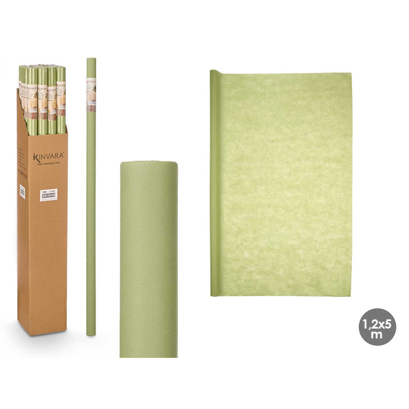 NAPPE JETABLE 1,2X5M VERT