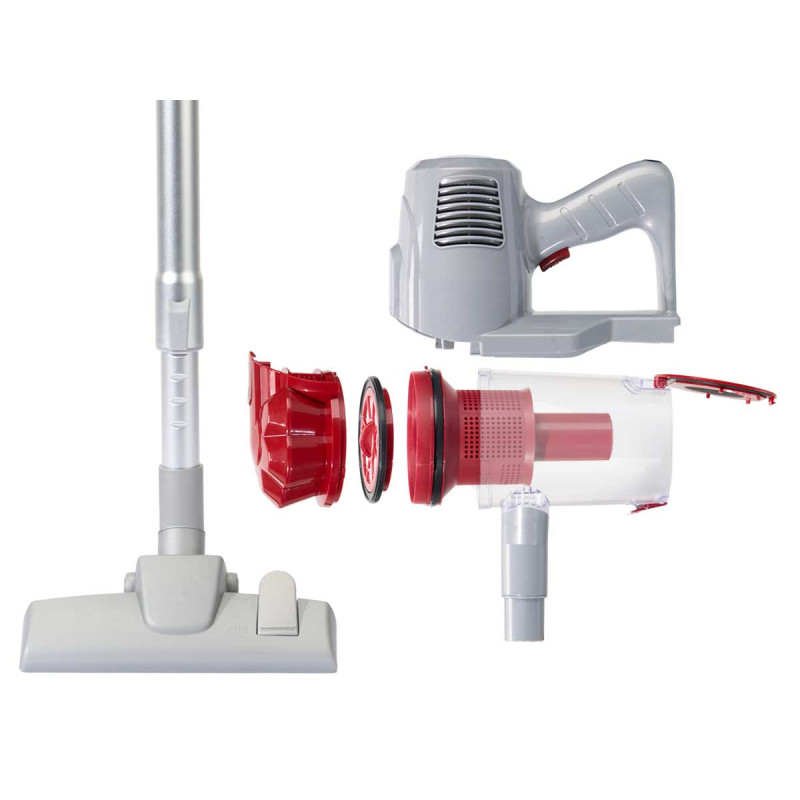 ASPIRATORE A MANO GRIGIO ROSSO 600W