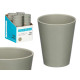 VASO CONICO GRIS 200ML