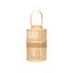 LANTERNE BOUGIE BAMBOU NATURELLE GRAND