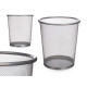 PAPELERA REJILLA 24CM PLATA