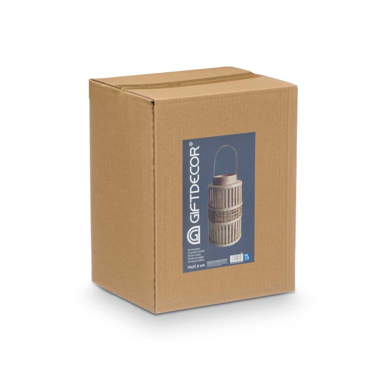 FAROL BAMBU NATURAL VELA GRD