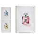 TABLEAU DECORATIF PARFUM SET 3 COUL 33X43CM