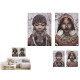 SET 2 TOILES FEMMES AFRICAINES 50X70