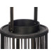 LANTERNE BOUGIE BAMBOU NOIR GRAND
