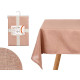 TOVAGLIA POLIESTERE 140X140CM ROSA PALLIDO