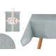 POLYESTER TABLECLOTH 140X180CM PALE BLUE