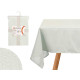 POLYESTER TABLECLOTH 140X140CM PALE GREEN