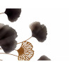 PANNEAU HORIZONTAL ROND AVEC FLEURS 