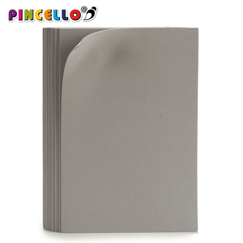 FEUILLE MOUSSE SET 10 FEUILLES FOAM GRIS