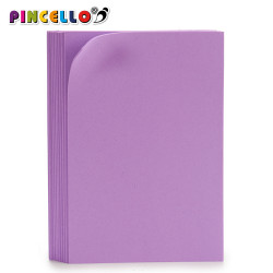 SET 10 EVA FOAM SHEET LILAC 45X65CM