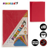 CUSCINO GIOCO 10 FOGLI A-4 ROSSO