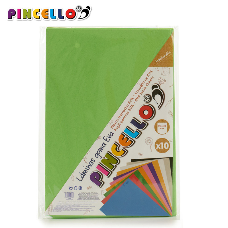 CUSCINO GIOCO 10 FOGLI FOAM A-4 VERDE
