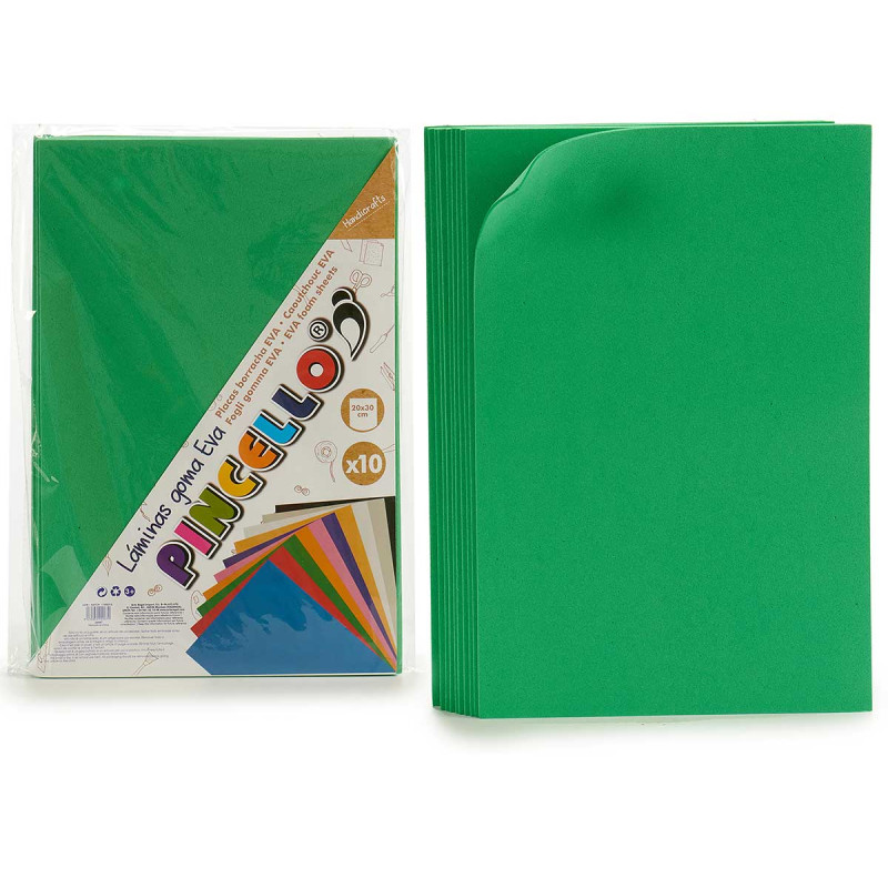 CUSCINO GIOCO 10 FOGLI FOAM A-4 OLIVA