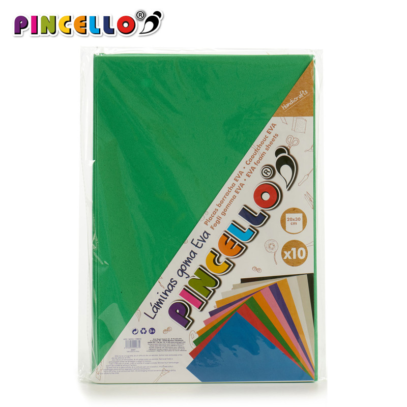 CUSCINO GIOCO 10 FOGLI FOAM A-4 OLIVA