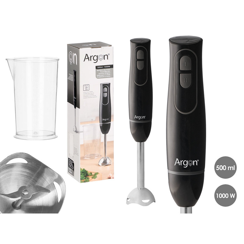 VERRE BLENDER NOIR GRIS 1000W