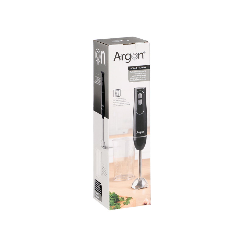 VERRE BLENDER NOIR GRIS 1000W