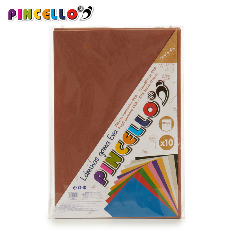 CUSCINO GIOCO 10 FOGLI FOAM A-4 MARRONE