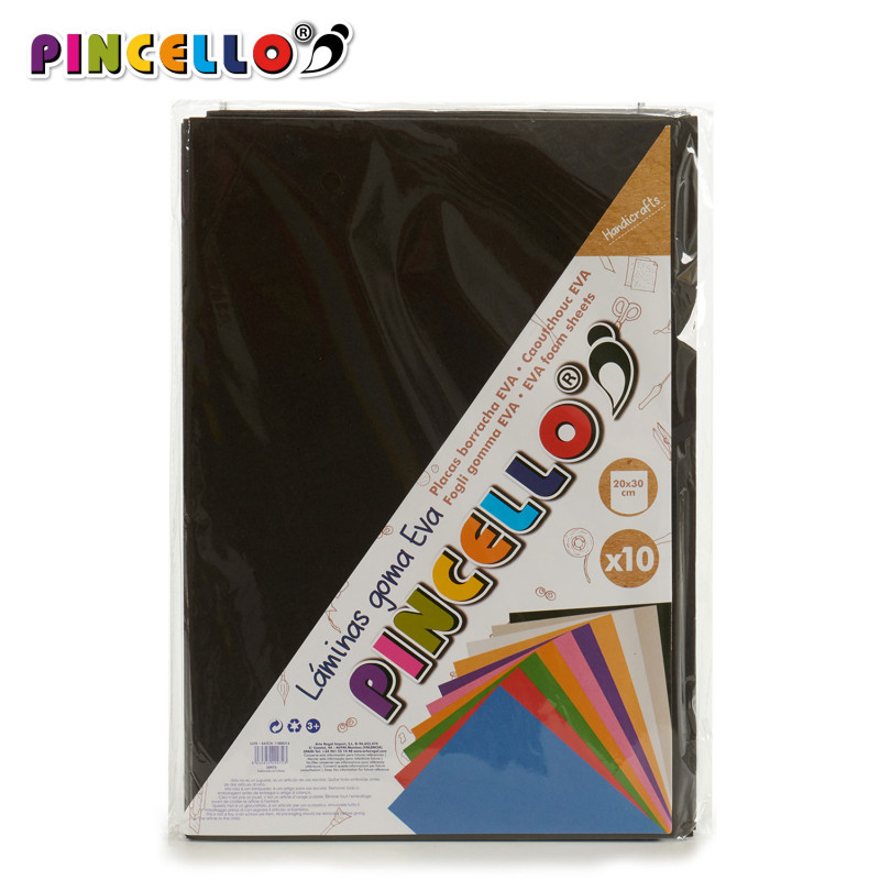 CUSCINO GIOCO 10 FOGLI FOAM A-4 NERO