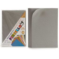 SET 10 EVA FOAM SHEET GREY 20X30CM