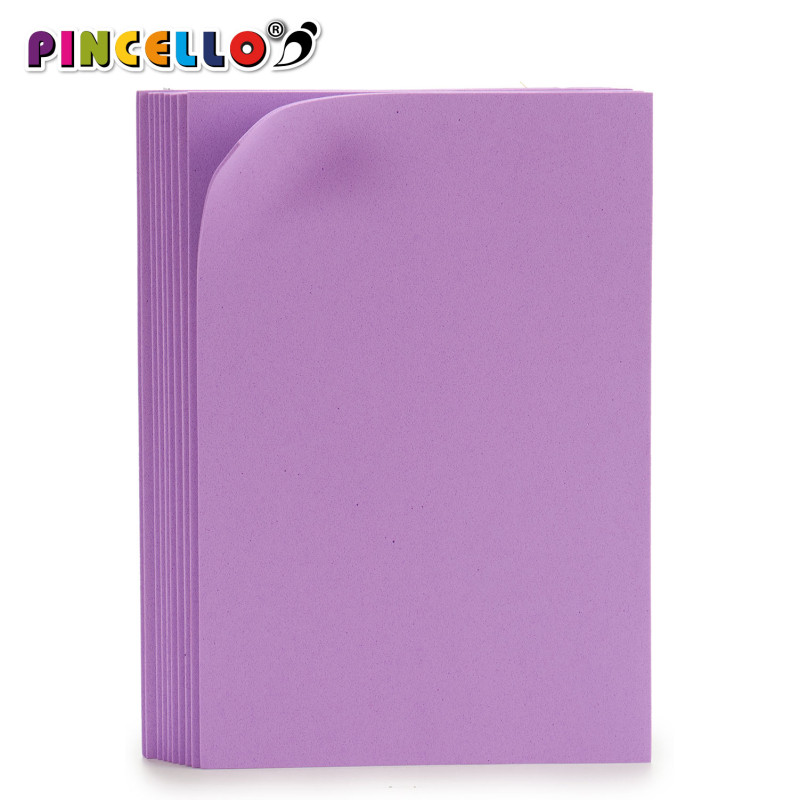 SET 10 EVA FOAM SHEET LILAC 20X30CM
