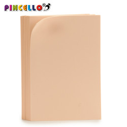 ALMOFADILHA CONJ 10 FOLHAS FOAM A-4 CINZ