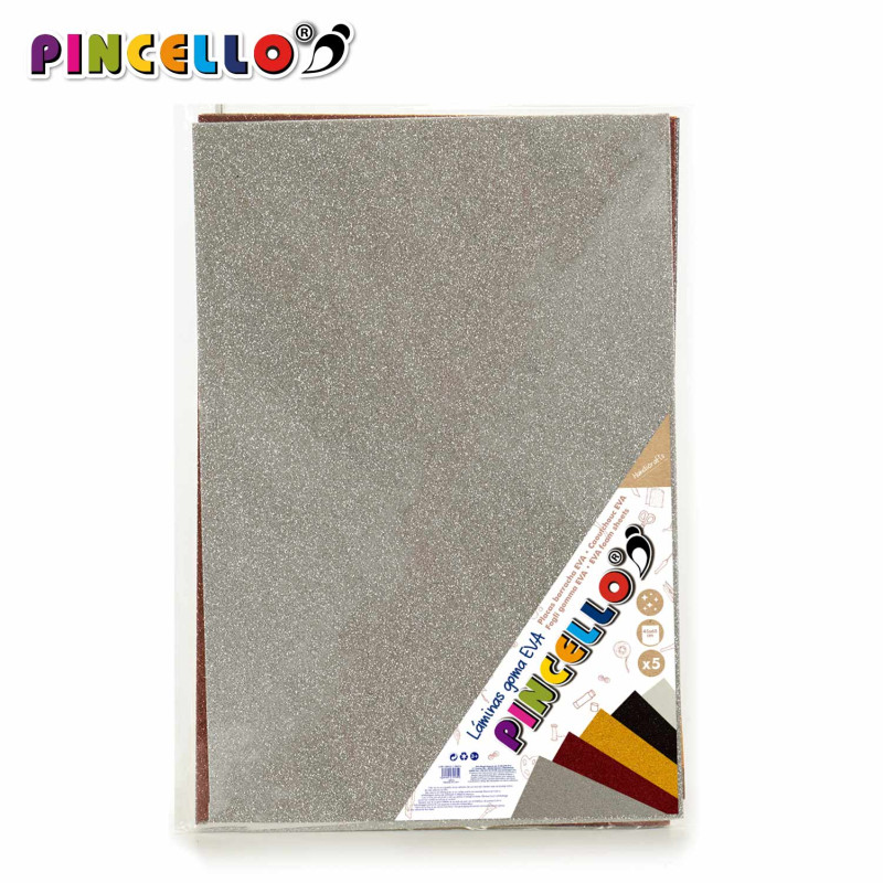 CUSCINO2 5 FOGLI FOAM PURP ASS COLOR