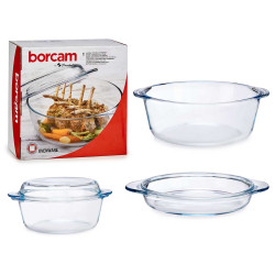 PENTOLA CON COPERCHIO BORCAM 2100 ML