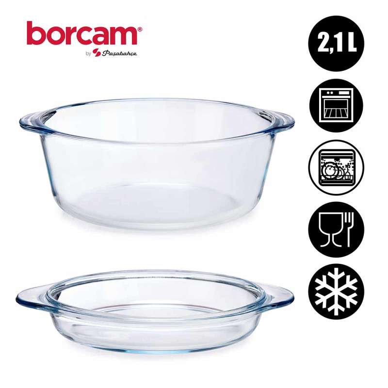 PENTOLA CON COPERCHIO BORCAM 2100 ML