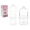 2 HEIGHTS PATISSERIE STACKABLE BONBONNIERE 