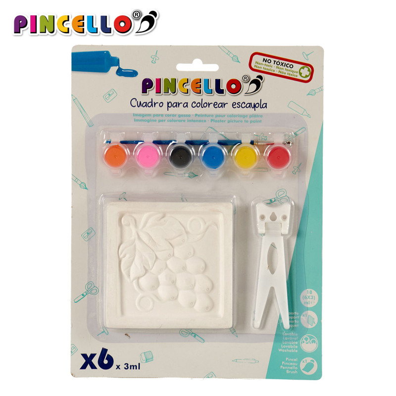 QUADRO GESSO DA COLORARE ASS 6