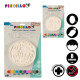 QUADRO GESSO REDONDO PARA COLORIR SORT 6