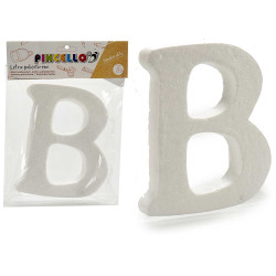 LETTRE B POLYSTYRENE 13,5X15CM