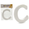 LETTRE C POLYSTYRENE 13,5X15CM