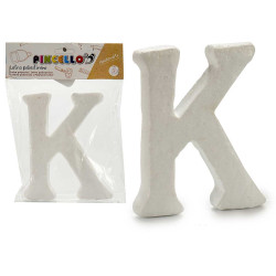 LETTRE K POLYSTYRENE 13,5X15CM