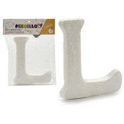 LETTRE L POLYSTYRENE 13,5X15CM