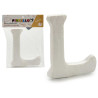 LETTRE L POLYSTYRENE 13,5X15CM