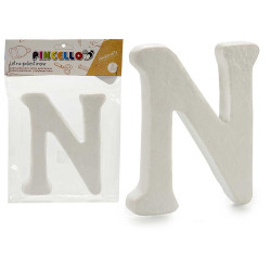 LETTRE N POLYSTYRENE 13,5X15CM